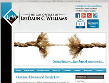 Tablet Screenshot of lcwlaw.net